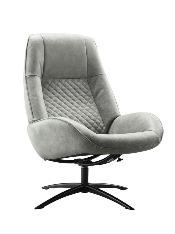 Draaifauteuil Irabo grijs