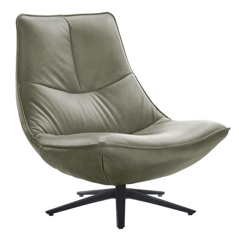 Fauteuil MONZONE Groen Leder