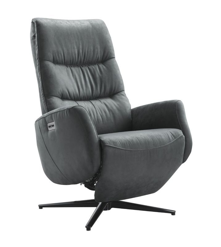 Relaxfauteuil Leranto zwart