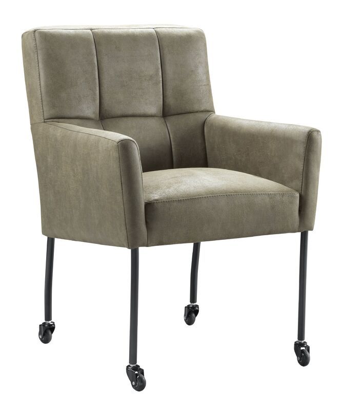 Eetkamerstoel Janinto groen