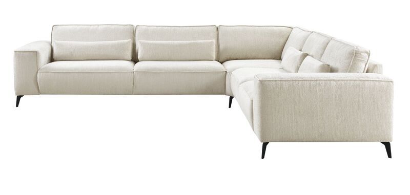 Hoekbank met relax Domanto beige