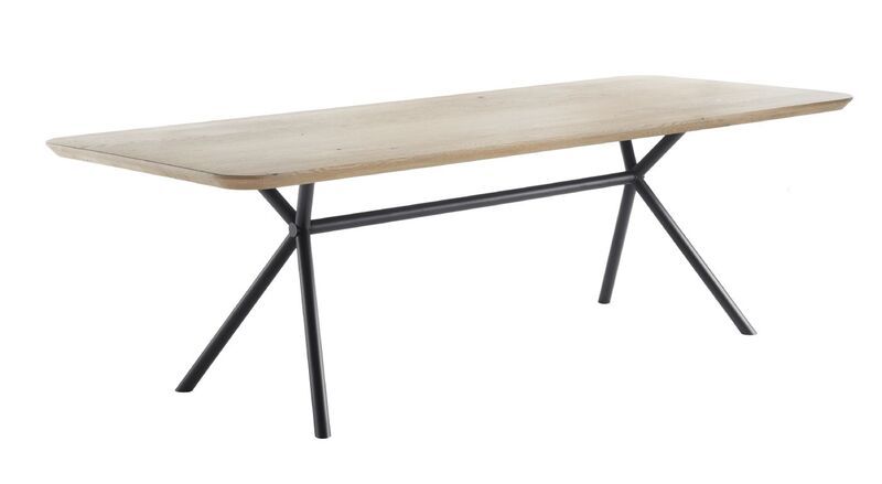 Eettafel Pantila rechthoek hout 200x98cm