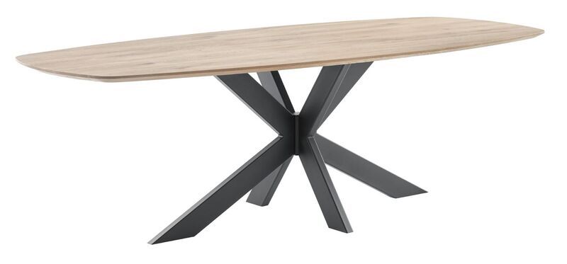 Eettafel Nemaro tonvormig Eiken 240x110cm