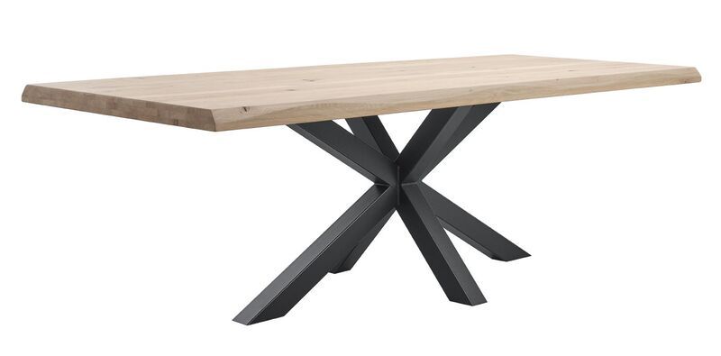 Eettafel Gardo boomstam eikenhout 240x98cm