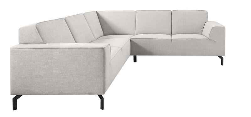 Hoekbank Deverio lichtgrijs bonell