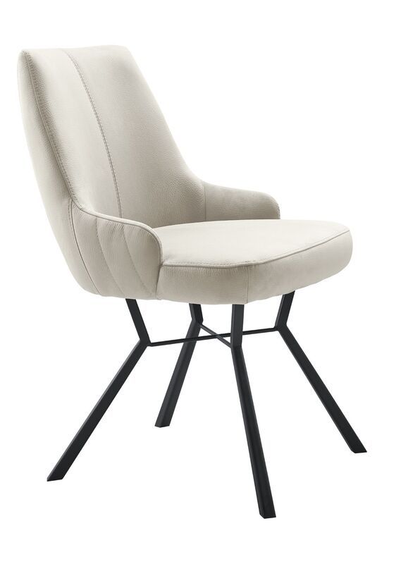 Eetkamerstoel Hiria lichtgrijs