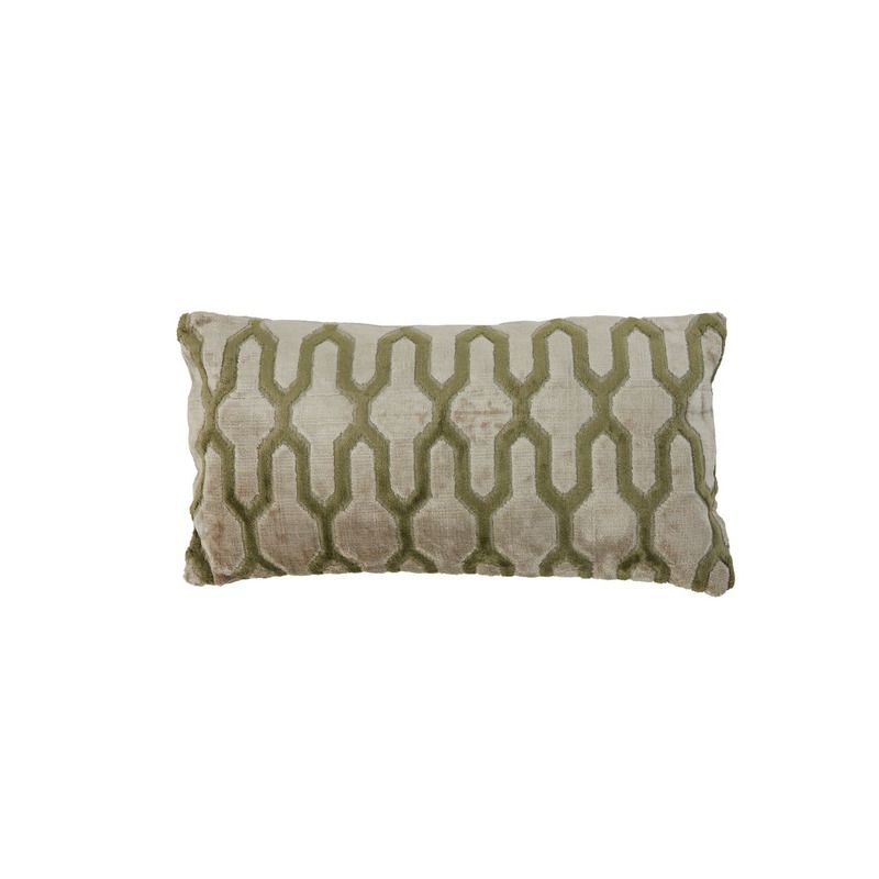 Sierkussen Jembana bruin groen