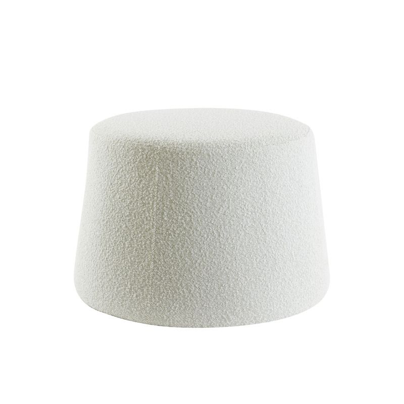 Poef Lauryn beige rond 39