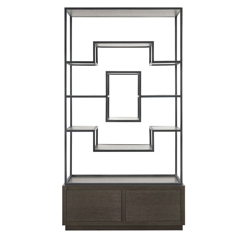 Wandkast Bonvoya eiken fineer bruin