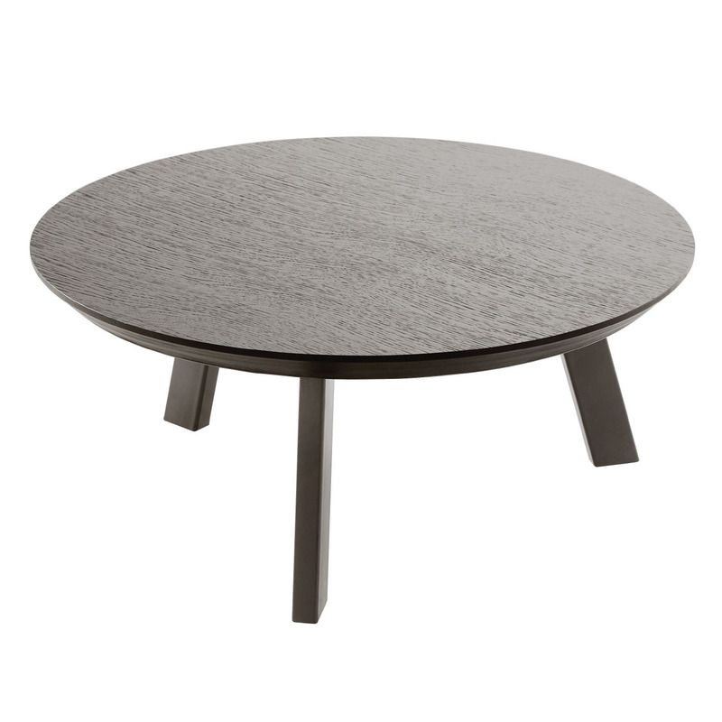 Salontafel Bonvoya eiken fineer bruin rond 80cm