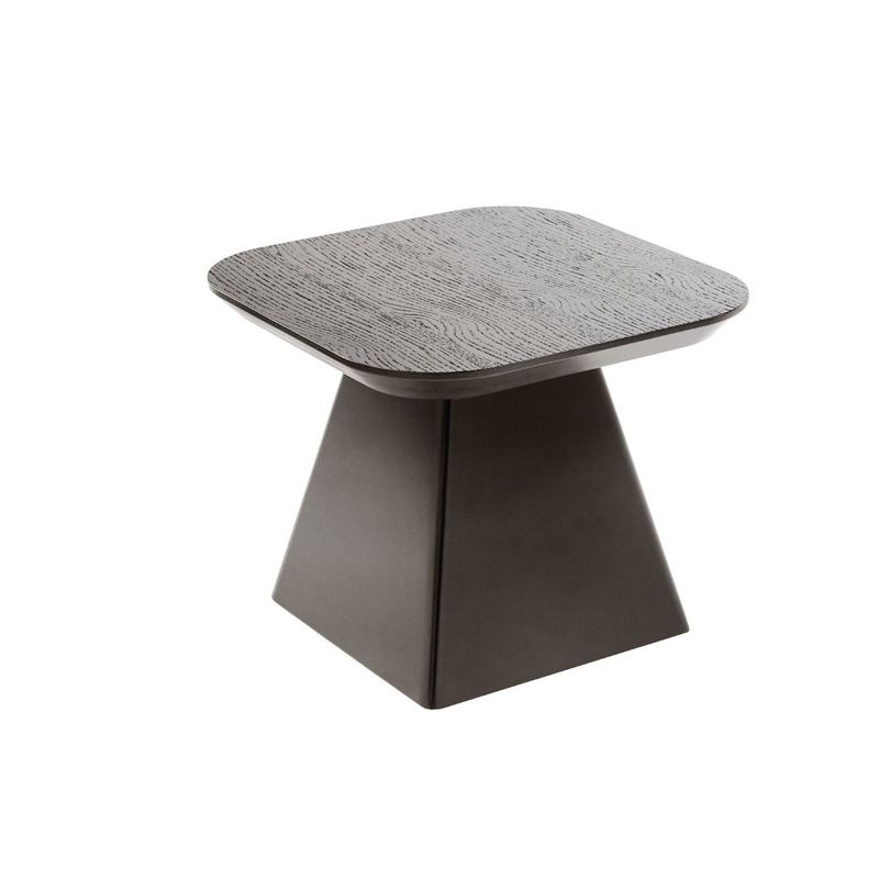 Bijzettafel Bonvoya eiken fineer bruin