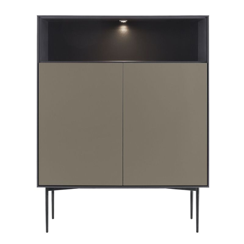 Opbergkast Verdo grijs