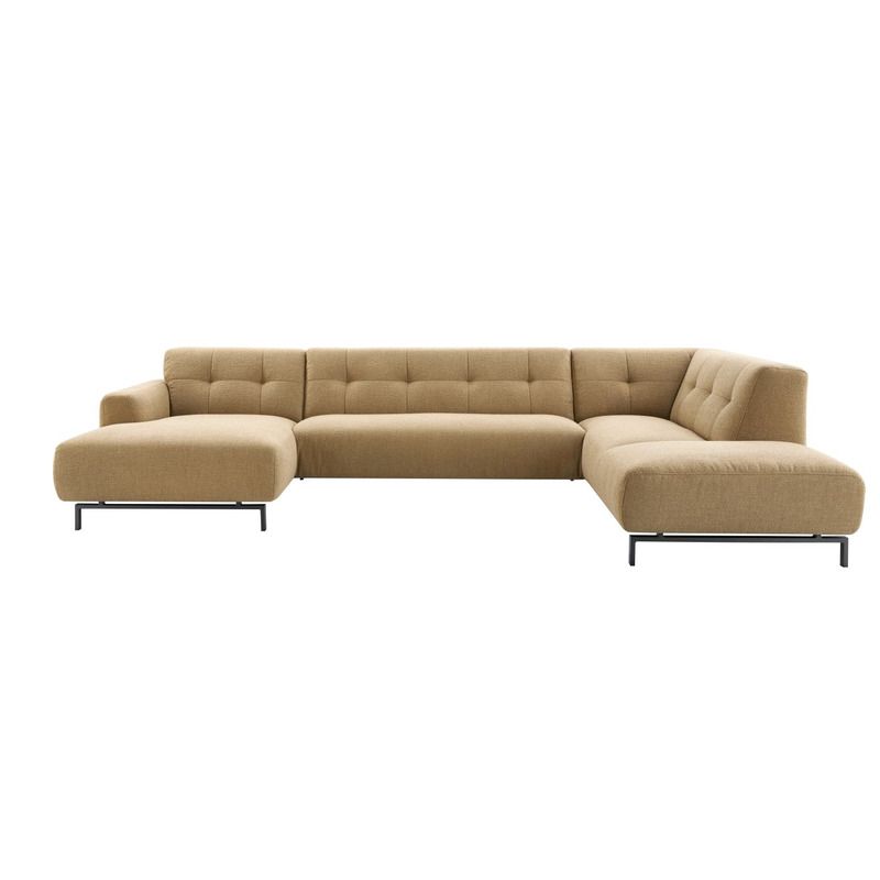 Hoekbank Moritia okergeel