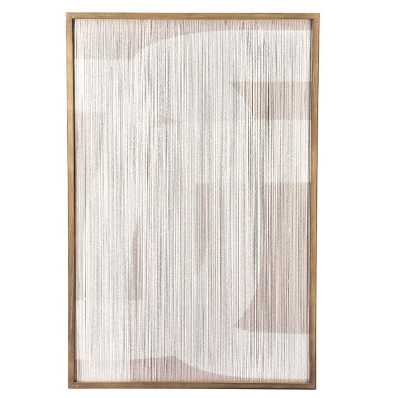 Wanddecoratie Yoko large beige