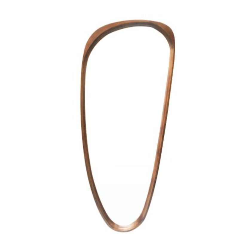 Spiegel Egg Slope Dark Wood