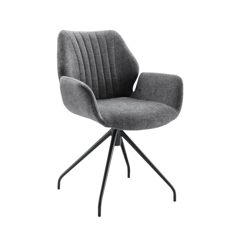 Eetkamerstoel Masanta antraciet