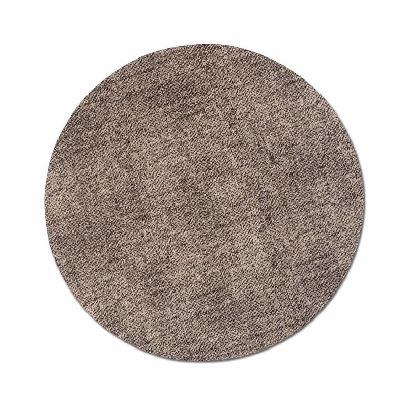 Vloerkleed Lesegno taupe rond 240cm