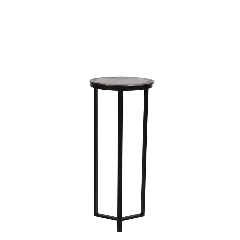 Zuil Retiro antiek koper zwart rond 35cm