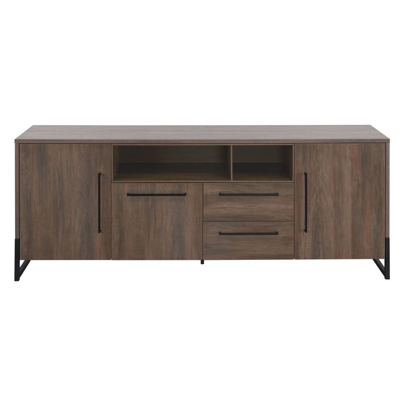 Dressoir Sparcia houtstructuur dark almond decor