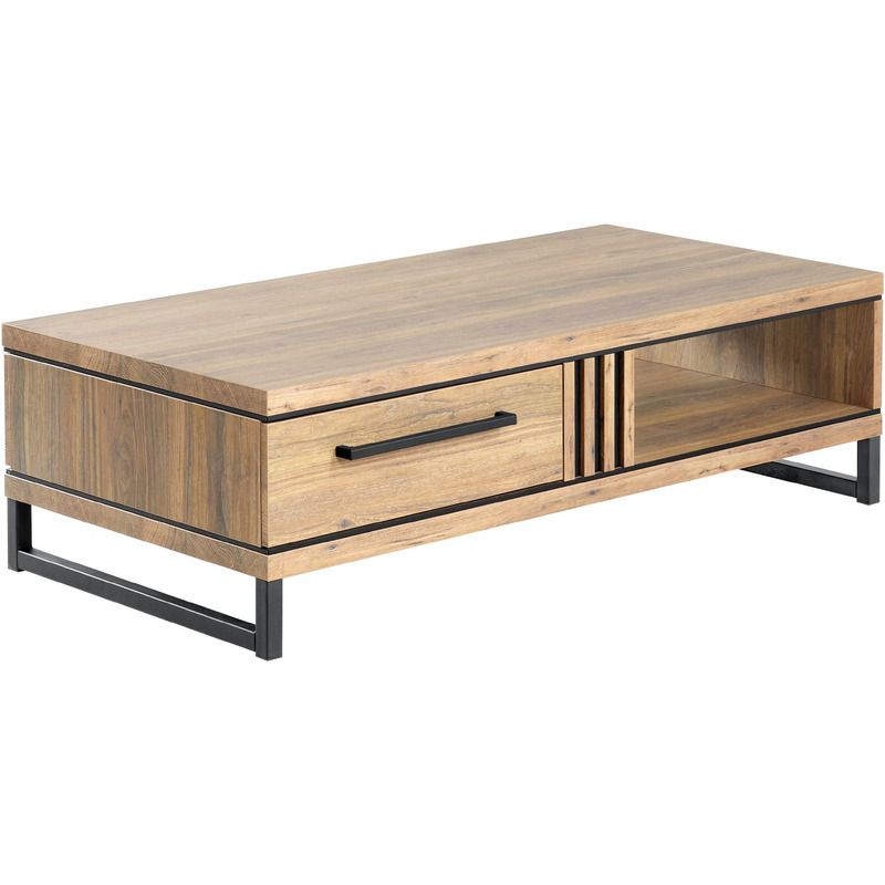 Salontafel Gianta houtstructuur sheesham decor