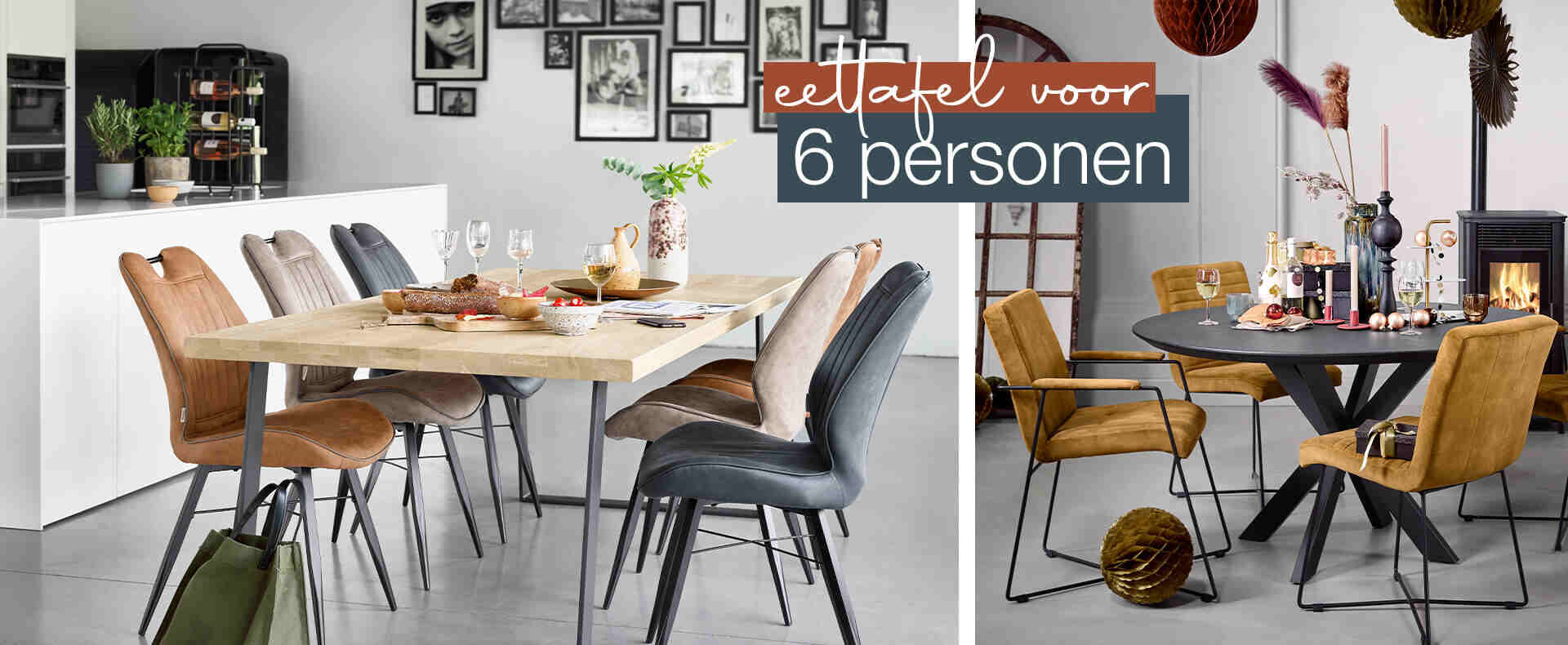 Hoe groot moet mijn eettafel voor 6 personen zijn? 