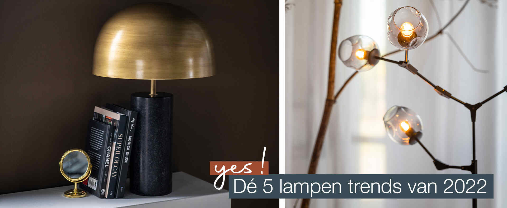 Dé 5 lampen trends van 2022 
