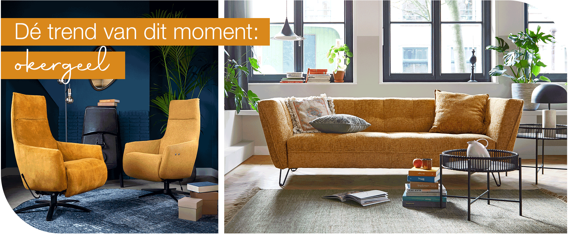 Dé trend van dit moment: okergeel