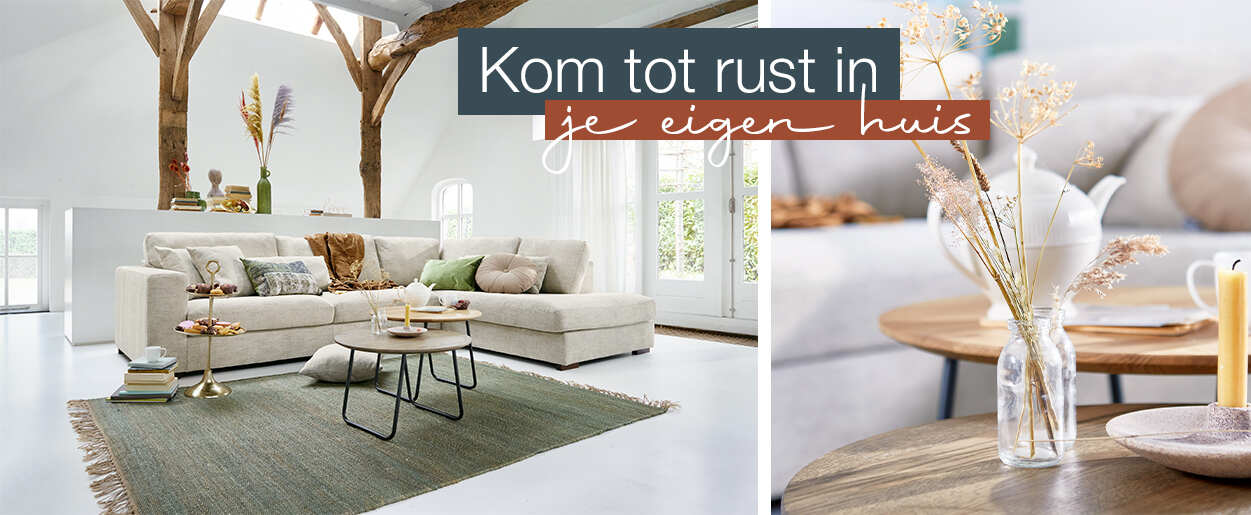 Rustig interieur: kom tot rust in eigen huis