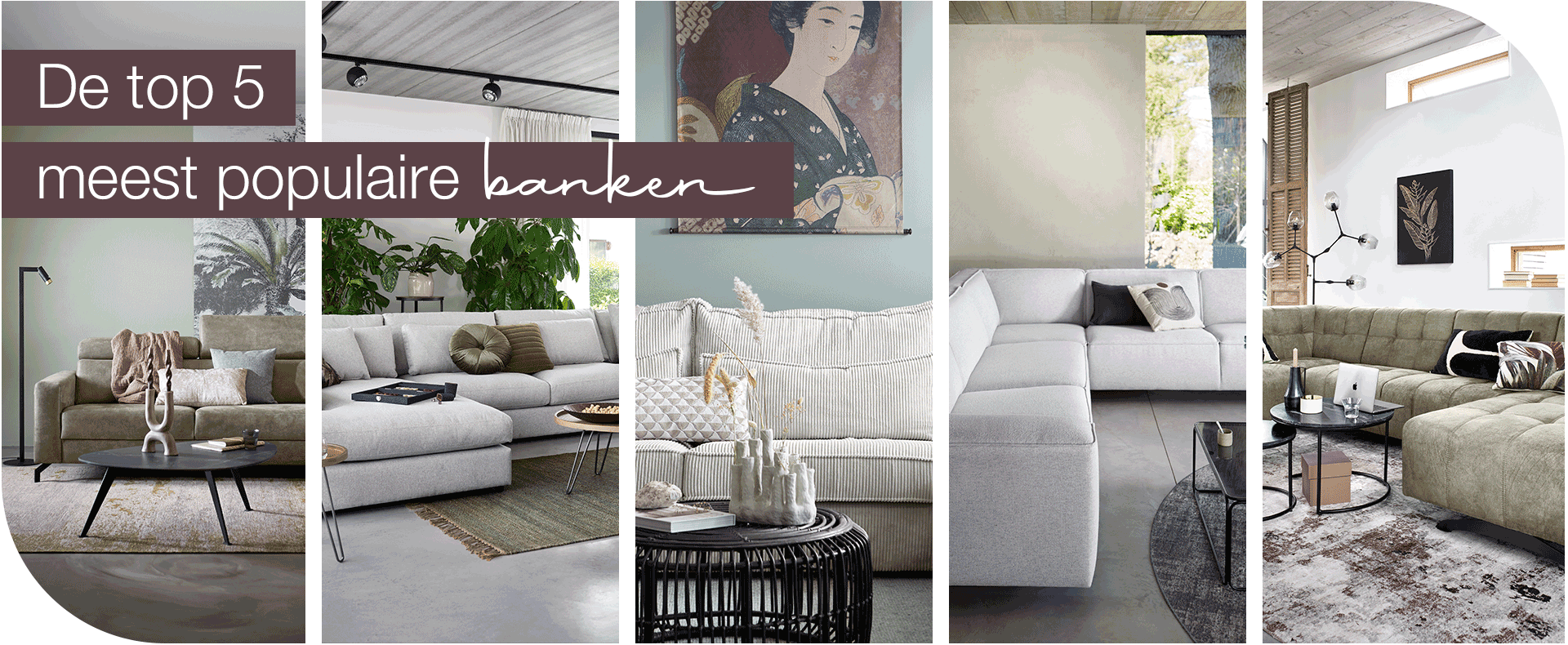 Top 5 meest populaire banken