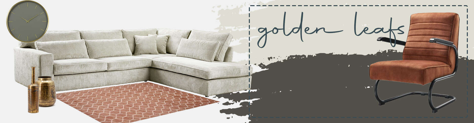 Interieurtrend Golden leafs