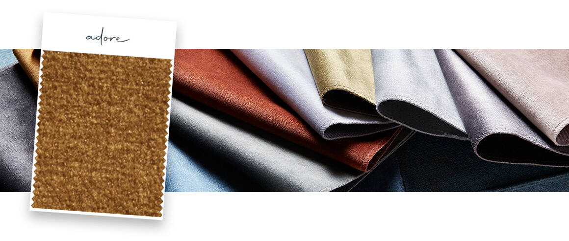 Stof velvet Adore