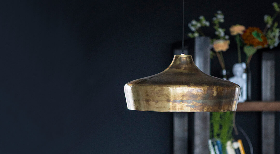 Messing verlichting trend