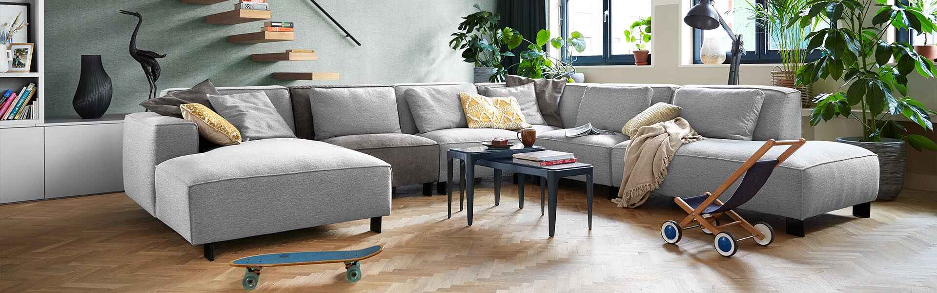 Grijs met groen combineren