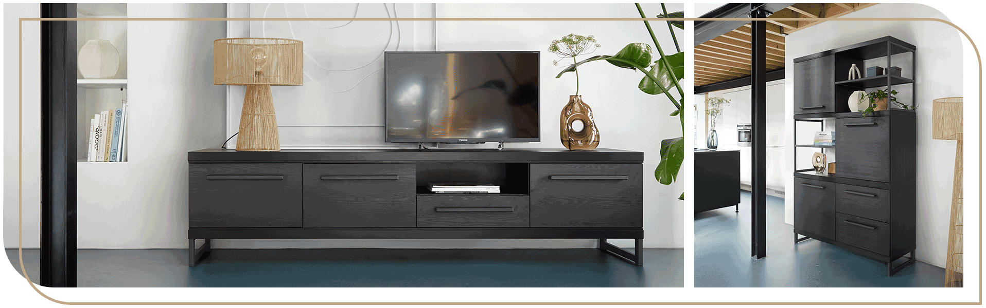 Industrieel interieur - Meubelserie Formia - INHOUSE